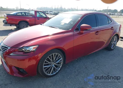 2015 Lexus Is 250 from USA, damaged, VIN JTHBF1D2XF5055607